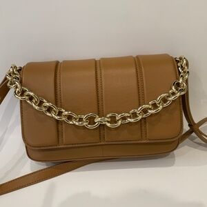 Vince Camuto X Fashion Jackson Trey Crossbody Handbag - Rustic Oak